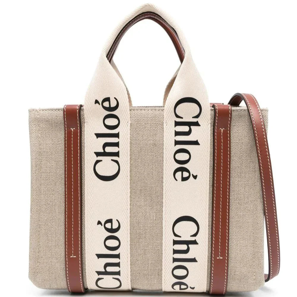 Chloé CHLOÉ SMALL WOODY TOTE BAG
