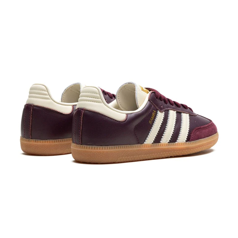 Sale! Adidas Samba OG Maroon – Gold Metallic
