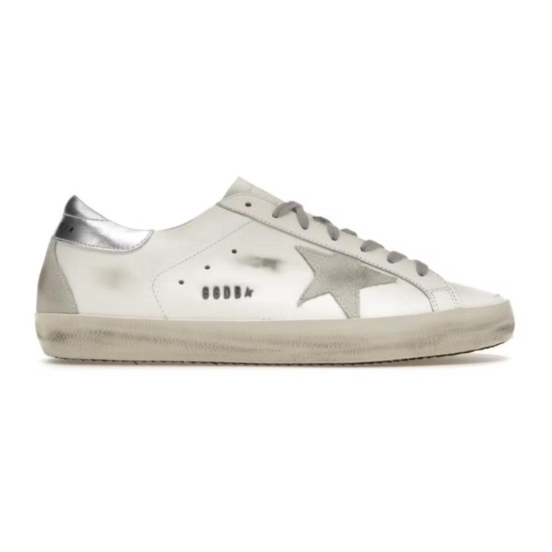 Sale! Golden Goose Super-Star – White Silver