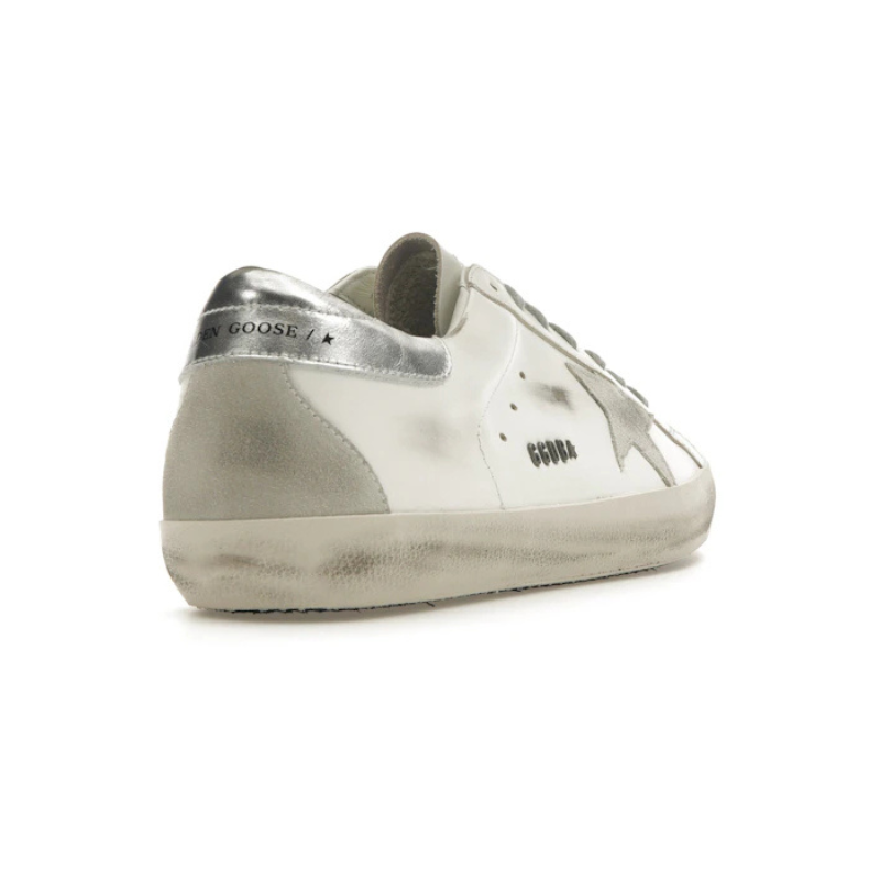Sale! Golden Goose Super-Star – White Silver
