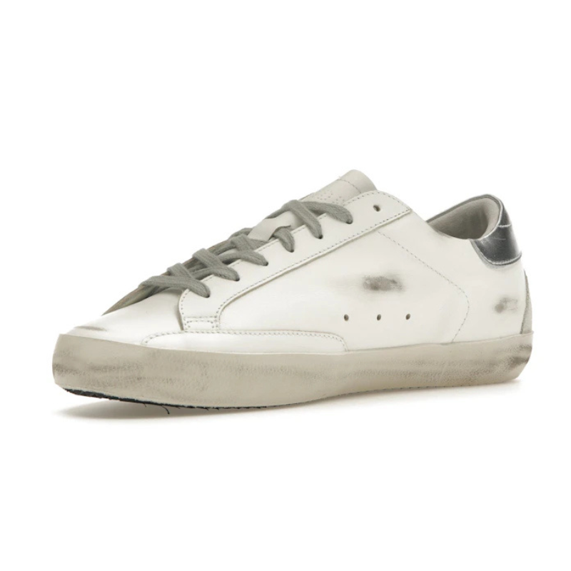 Sale! Golden Goose Super-Star – White Silver