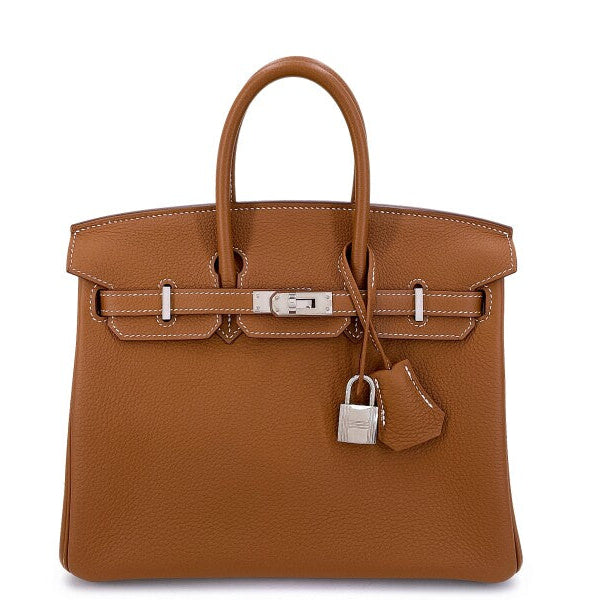 HERMÈS | Gold Togo BIRKIN 30CM OF TOGO LEATHER WITH Palladium HARDWARE