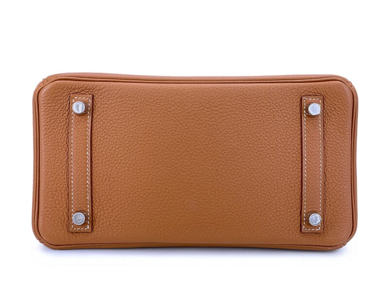 HERMÈS | Gold Togo BIRKIN 30CM OF TOGO LEATHER WITH Palladium HARDWARE
